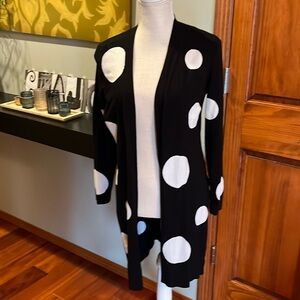 Chico Poke Dot cardigan. Size 0 Chico size. Small